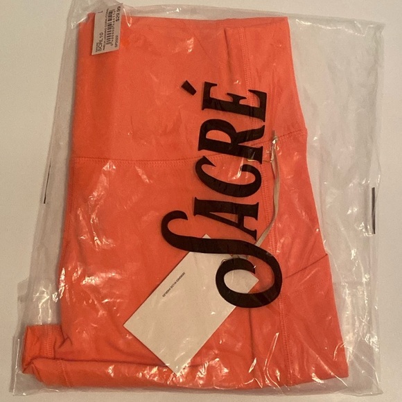 Sacré Amelia Legging Coral Size Large - Picture 3 of 3